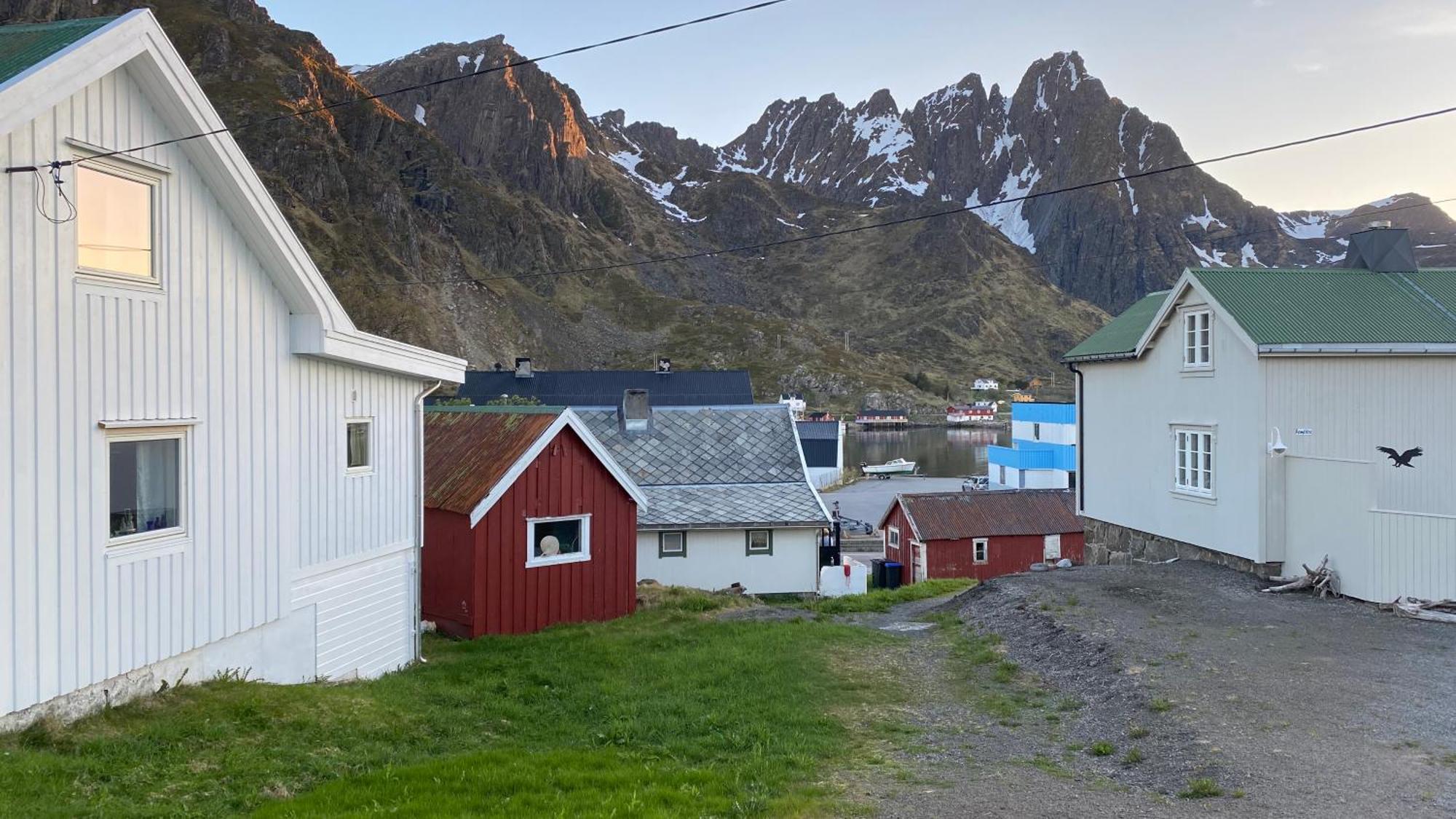 Nordlandshuset "Lottebakken", Ballstad In Lofoten Esterno foto