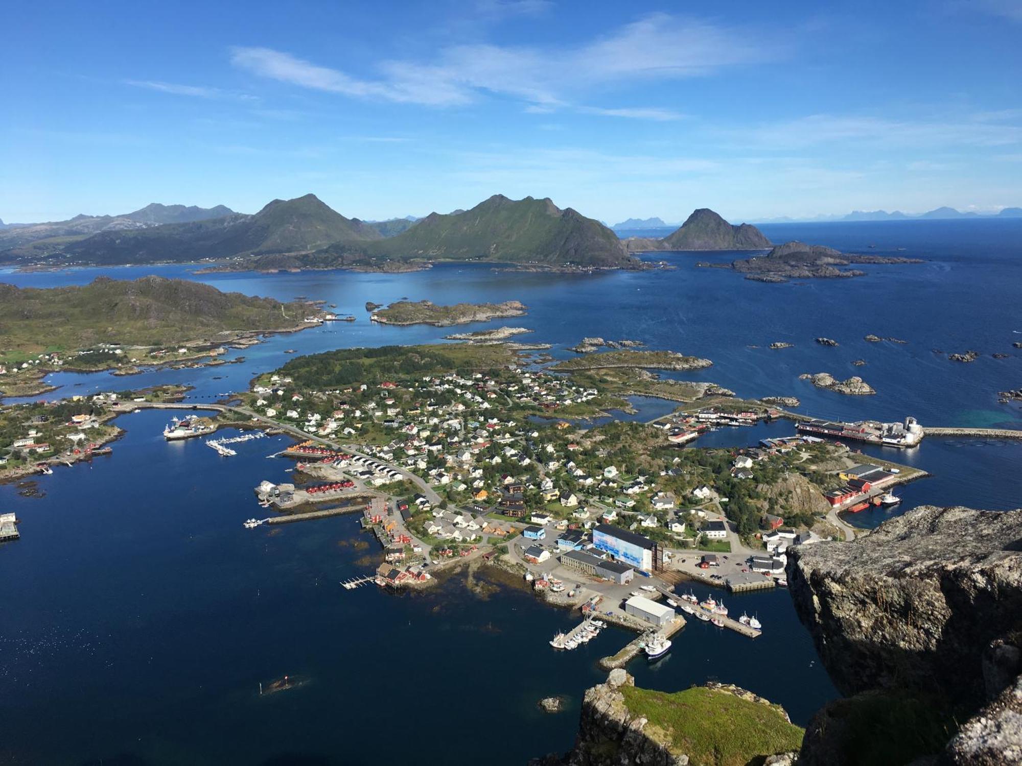 Nordlandshuset "Lottebakken", Ballstad In Lofoten Esterno foto